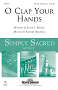 cover O Clap Your Hands SAB choral sheet music cover